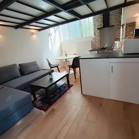 Bright With Equipped Kitchen And Mezzanine Apartment Paris